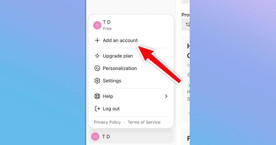 ChatGPT Bisa Login 2 Akun, Begini Cara Gantinya