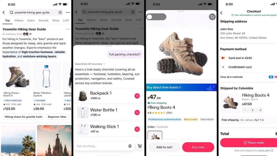 TikTok Shopping Assistant dan Buy Direct Meluncur di AS, Belanja dari FYP Kini Cukup Sekali Klik