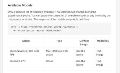 Qwen 3.8 27B Gratis Di Hetzner + OpenAI Compitable