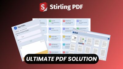 Stirling PDF Open Source Tool Edit Dokumen Gratis